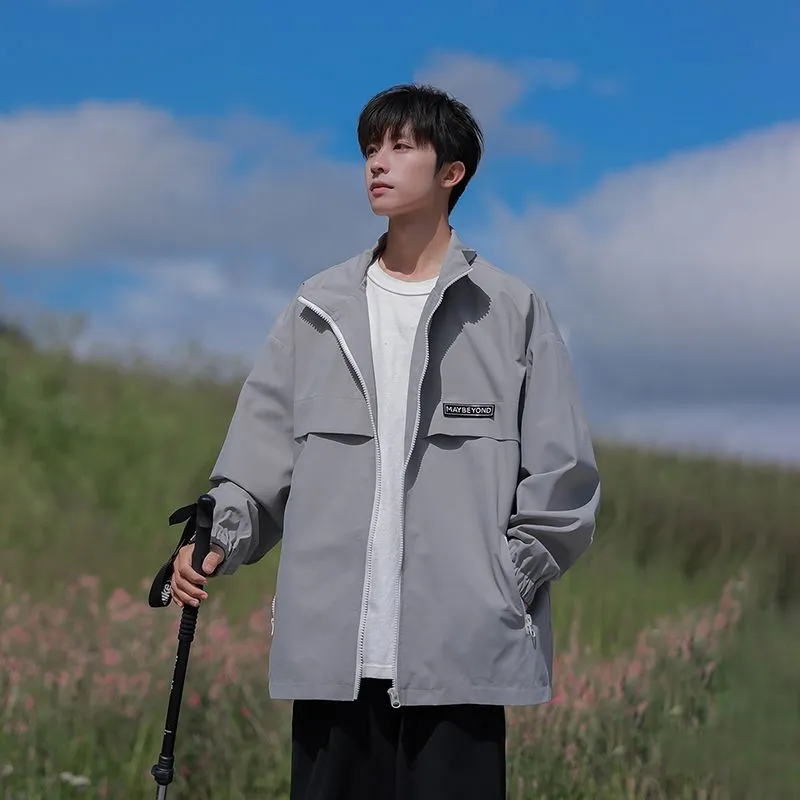 Windproof and Stain-Resistant Casual Raincoat