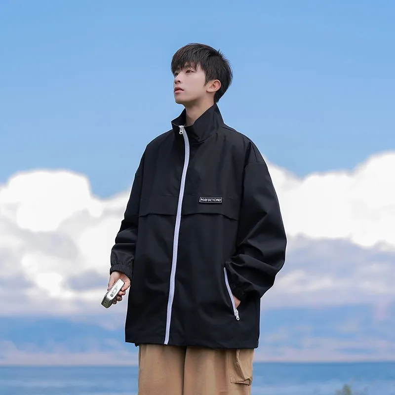 Windproof and Stain-Resistant Casual Raincoat