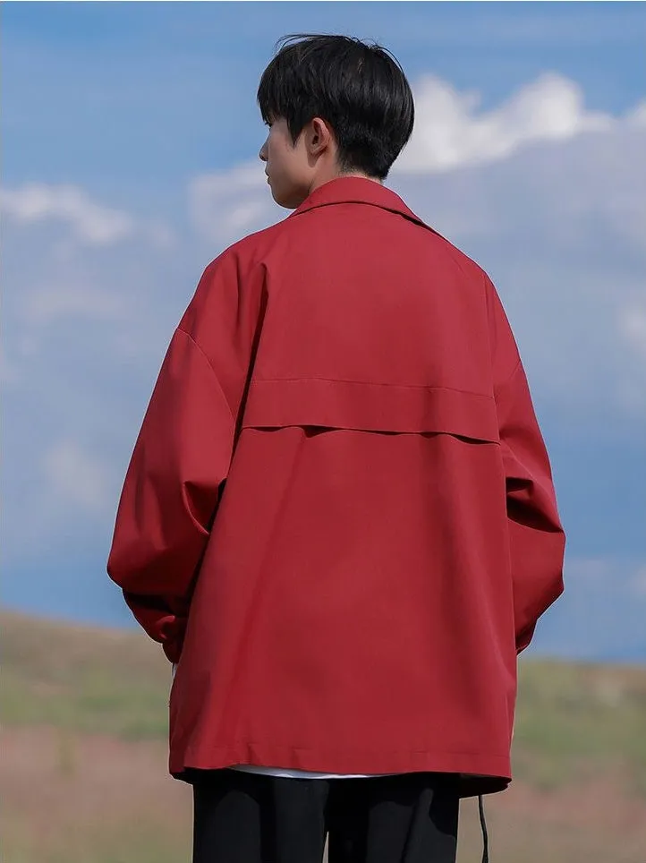 Windproof and Stain-Resistant Casual Raincoat