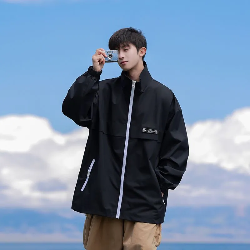 Windproof and Stain-Resistant Casual Raincoat
