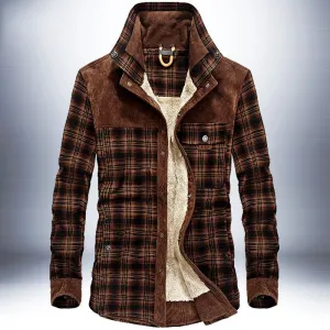 Winter Jacket Men Thicken Warm Fleece