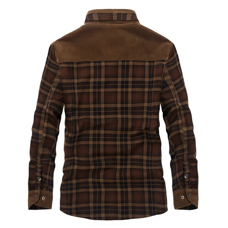 Winter Jacket Men Thicken Warm Fleece