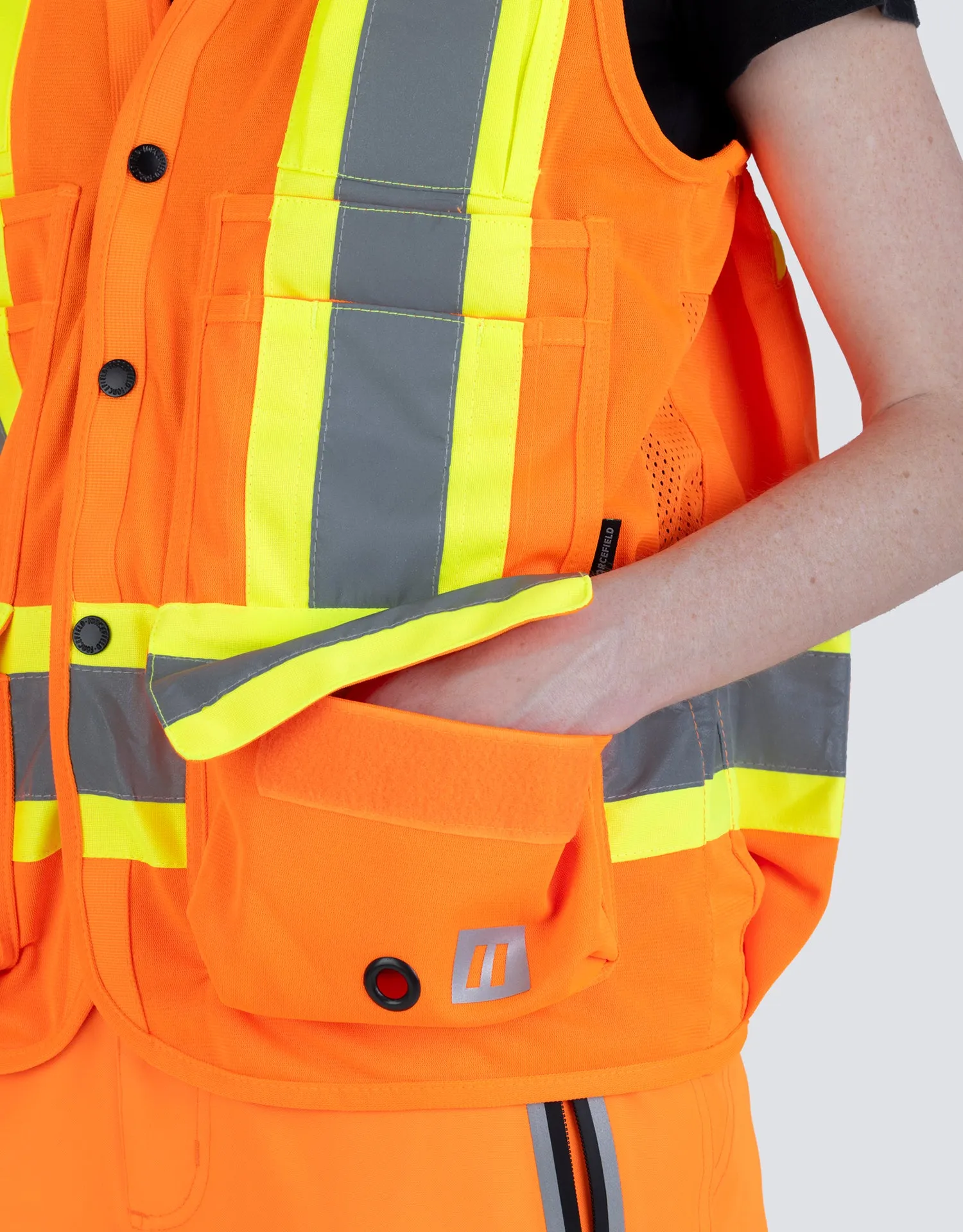 Women's Hi Vis Safety Surveyor's Vest