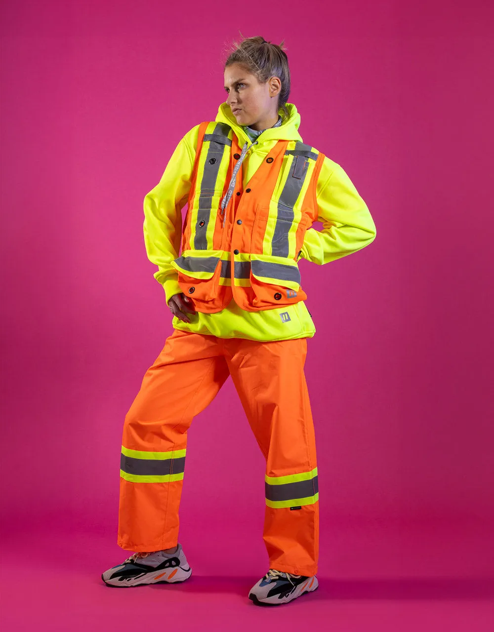 Women's Hi Vis Safety Surveyor's Vest