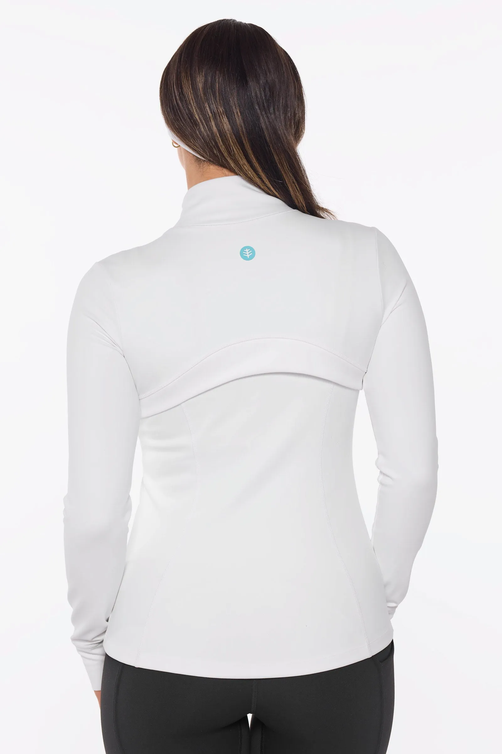 Women's Namaste Yoga Jacket | White