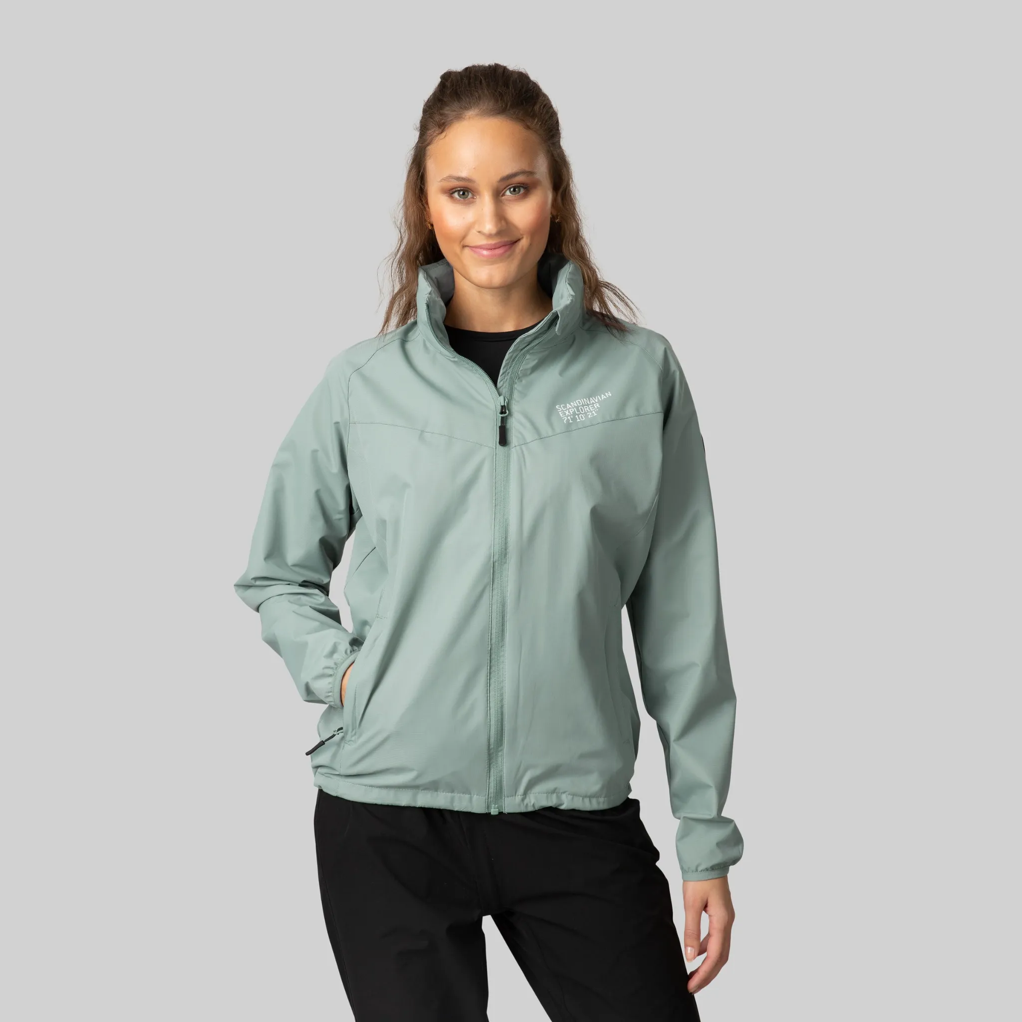 Women's Wind Shell Jacket - Mint Green