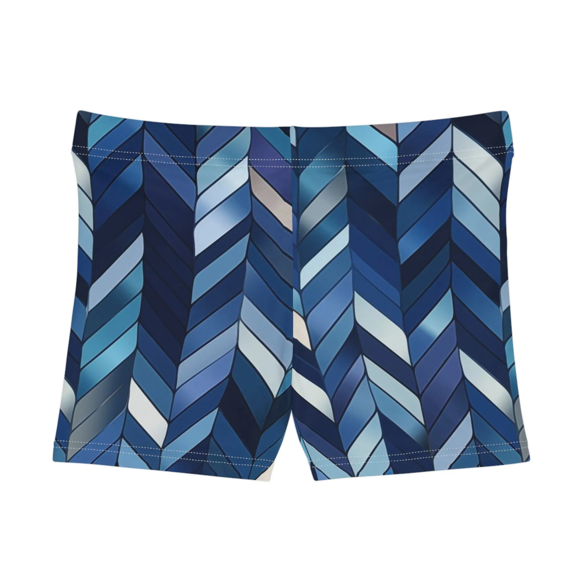 Workout Shorts - Hildegund Bitilasana Chevron
