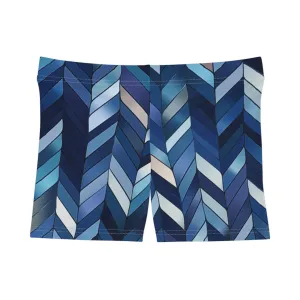 Workout Shorts - Hildegund Bitilasana Chevron