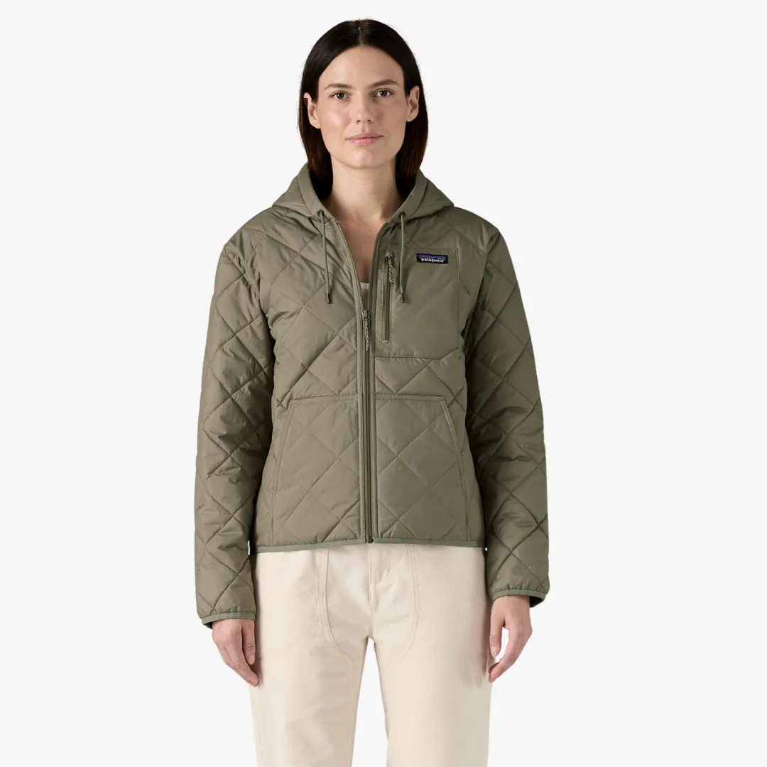 W's Diamond Quilted Bomber Hoodie