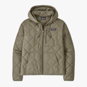 W's Diamond Quilted Bomber Hoodie