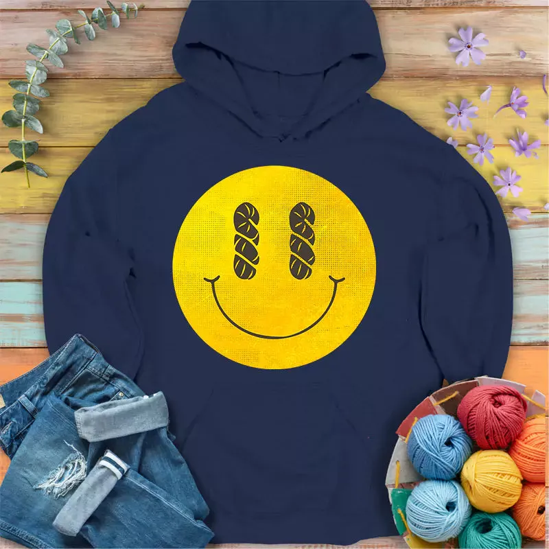 Yarn Smiley Hoodie