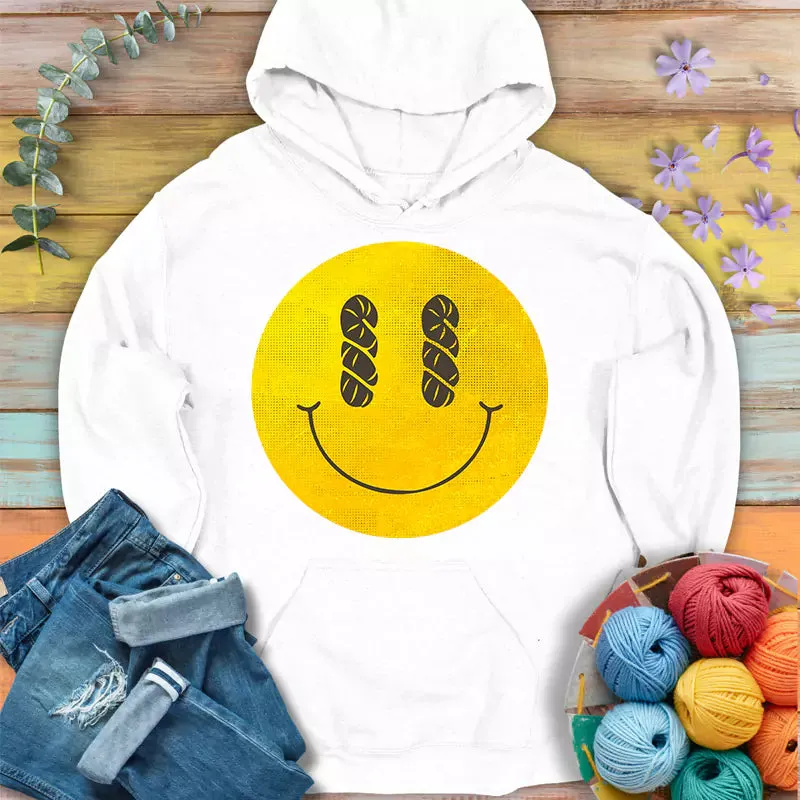Yarn Smiley Hoodie
