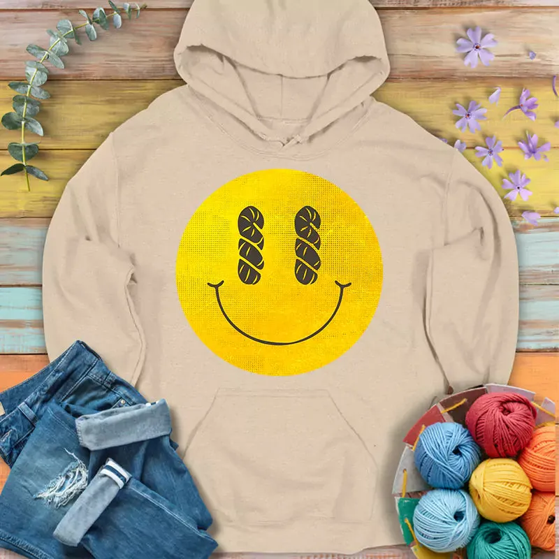Yarn Smiley Hoodie