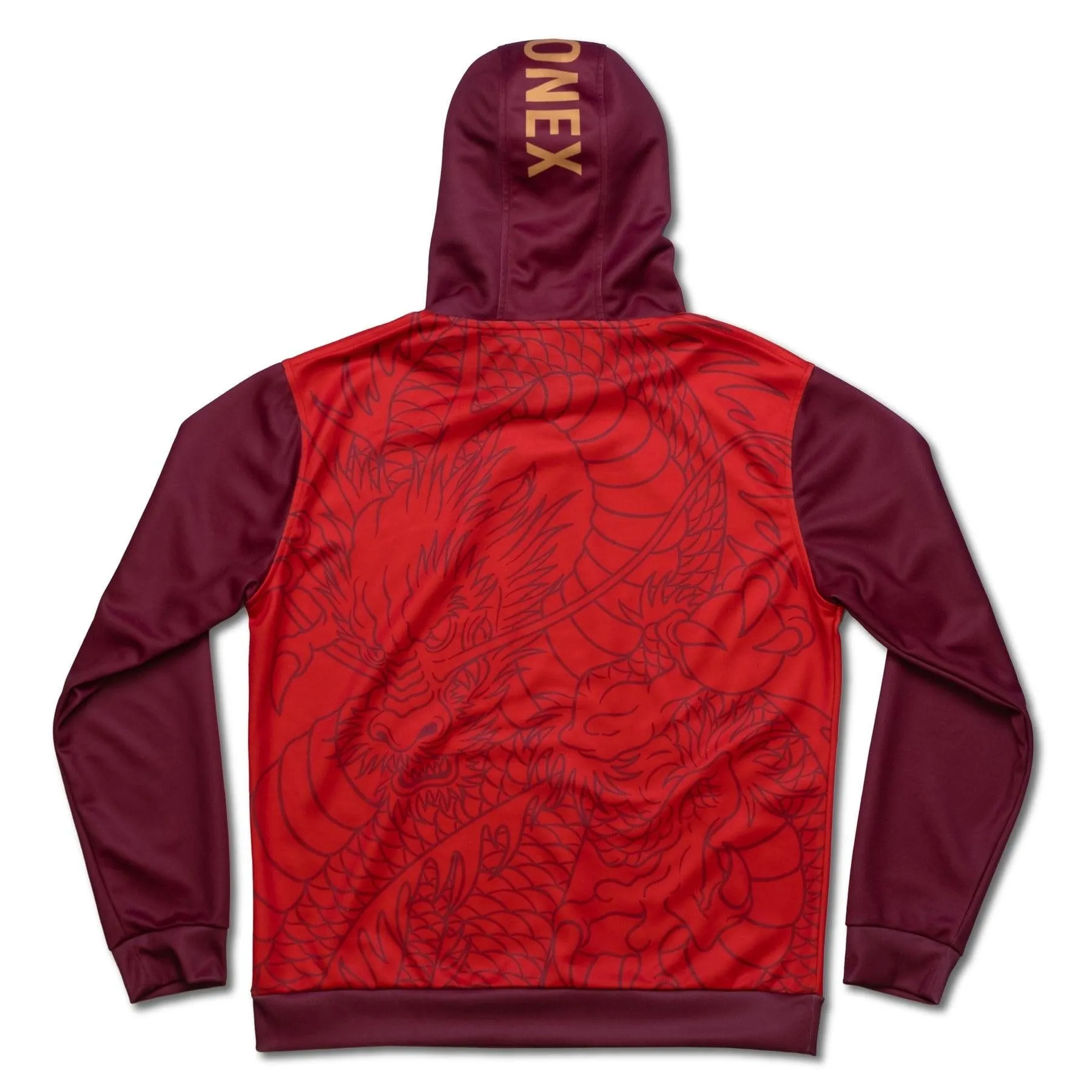 Yonex CNY2024 Linear Dragon Unisex Tennis Hoodie - Red