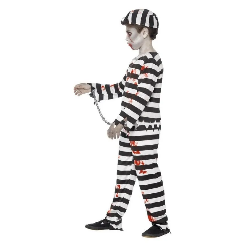 Zombie Convict Boys Costume